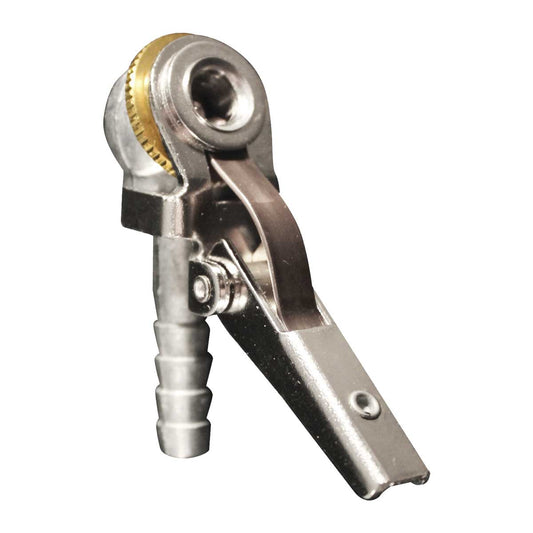Válvula Para Inflar Sencilla 1/4" NPT Con Espiga Mod 694 | ZH-00718