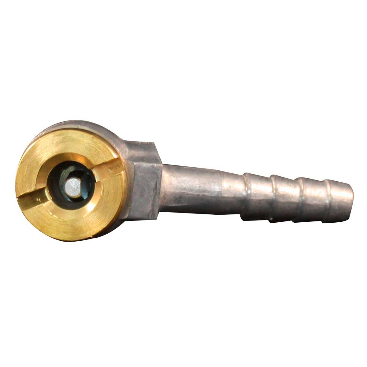 Válvula Para Inflar Sencilla 1/4"NPT Con Espiga Mod 695 | ZH-00723
