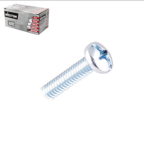 Tornillo Estufa Cabeza Combinada 1/4" x 1" | ZN-07040-C