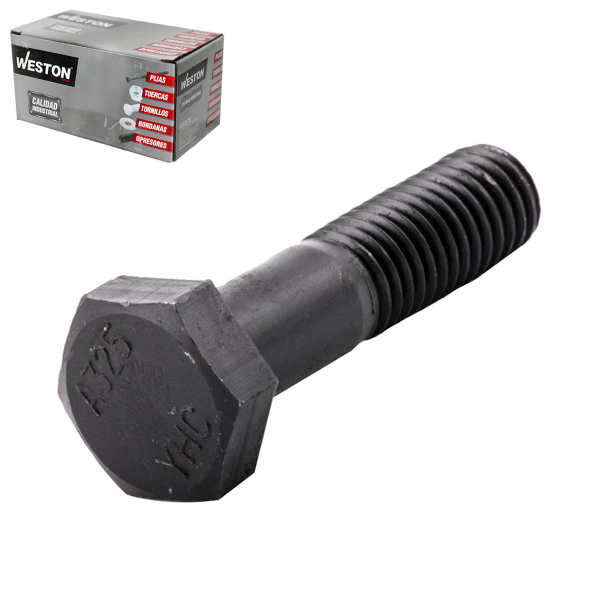 Tornillo Estructural Hexagonal A325 Pavonado 3/4"-10 x 1-3/4" | ZN-09040-C