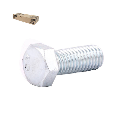 Tornillo Hexagonal Galvanizado Grado 2 1/4"-20 x 1" Rosca Completa | ZN-19314-C