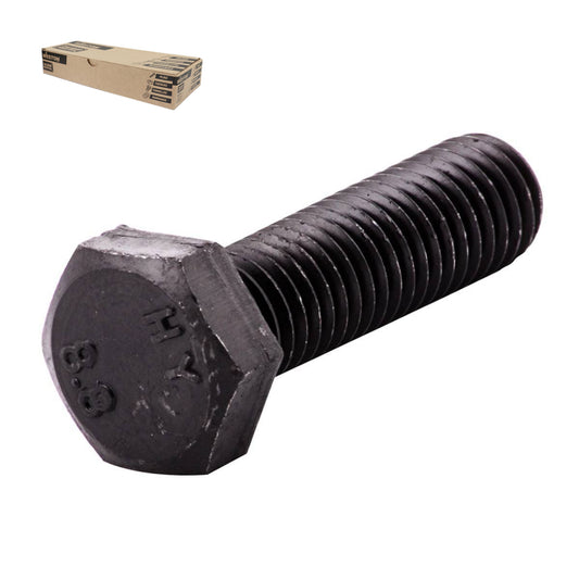 Tornillo Hexagonal Métrico Grado 8.8 M12-1.75 x 80mm Rosca Parcial | ZN-25134-C